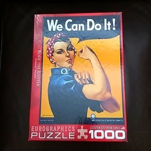 Rosie the Riveter, 1,000 piece puzzle by Eurographics